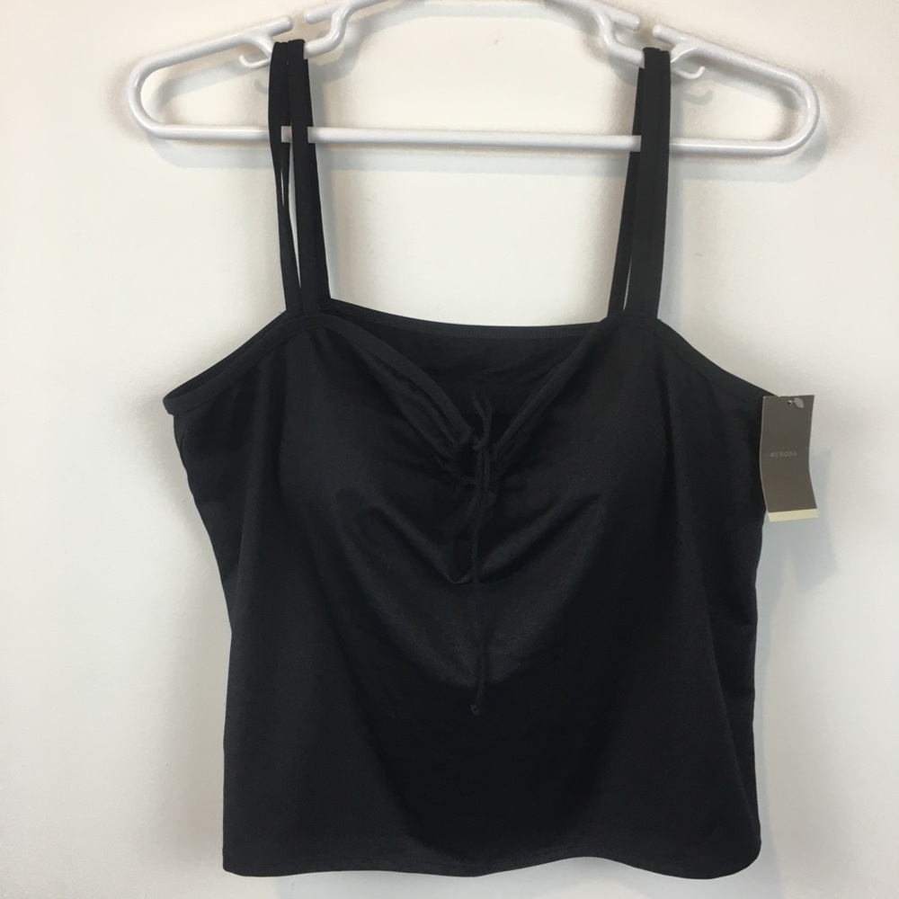 Merona TankiniTop Black